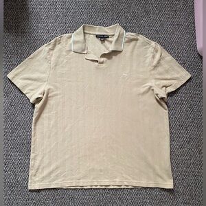 Michael Kors Beige Polo Shirt